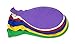 6 Big Balloons - 36" - Assorted Colors