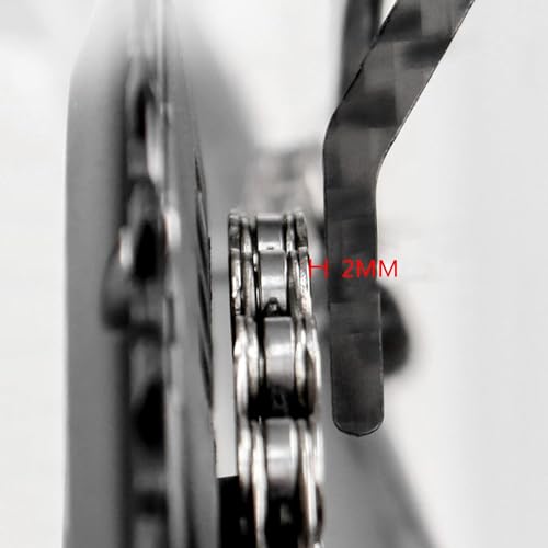 Seadiquiet Black Carbon Fiber Chain Stabilizer Drop Keeper Road Bike Chain Catcher Anti-Drop Chain Guide Bike Accessories Chain Guide Drop Catcher Bike Chain Anti-Drop Stabilizer Drivetrain