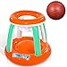 Inflatable Pool Volleyball Set & Basketball Hoop