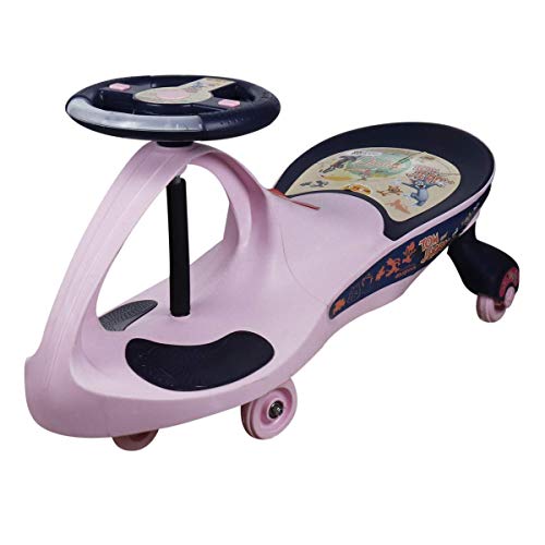 Image of Toyzone Tom & Jerry Premium Magic Car-51619 | Ride-on Car | Push Car | Swing Car | Comfortable & Durable Seats | Elegant Design | Twister Ride on | Magic Toy Car | for Kids Age 2+Swing Car |