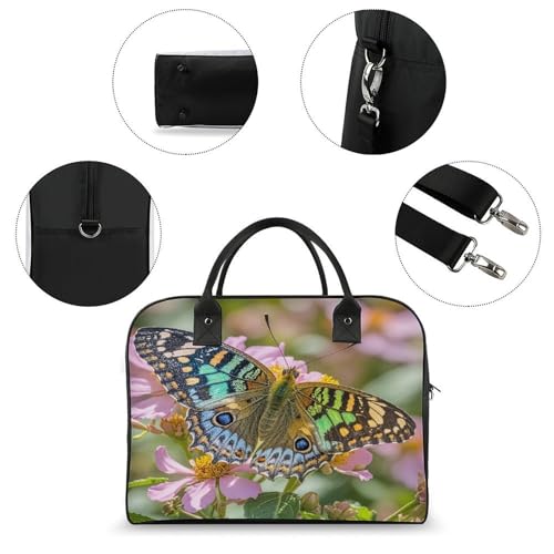 Bolso tipo Tote ajustable de nylon con cremallera miniatura 6