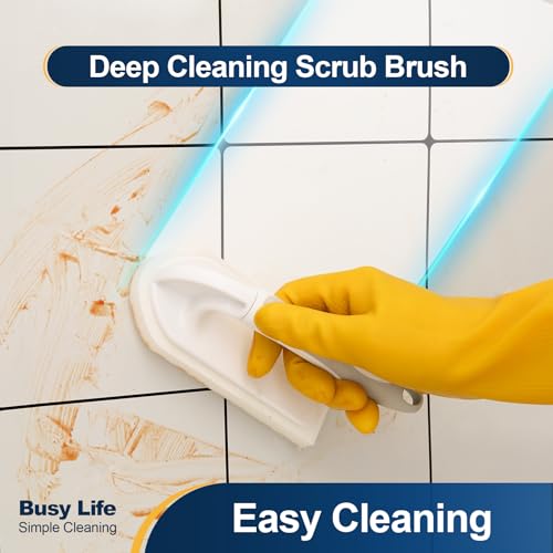 Image of Yocada Handheld Cleaning Scrub Brush Set 2 Pack