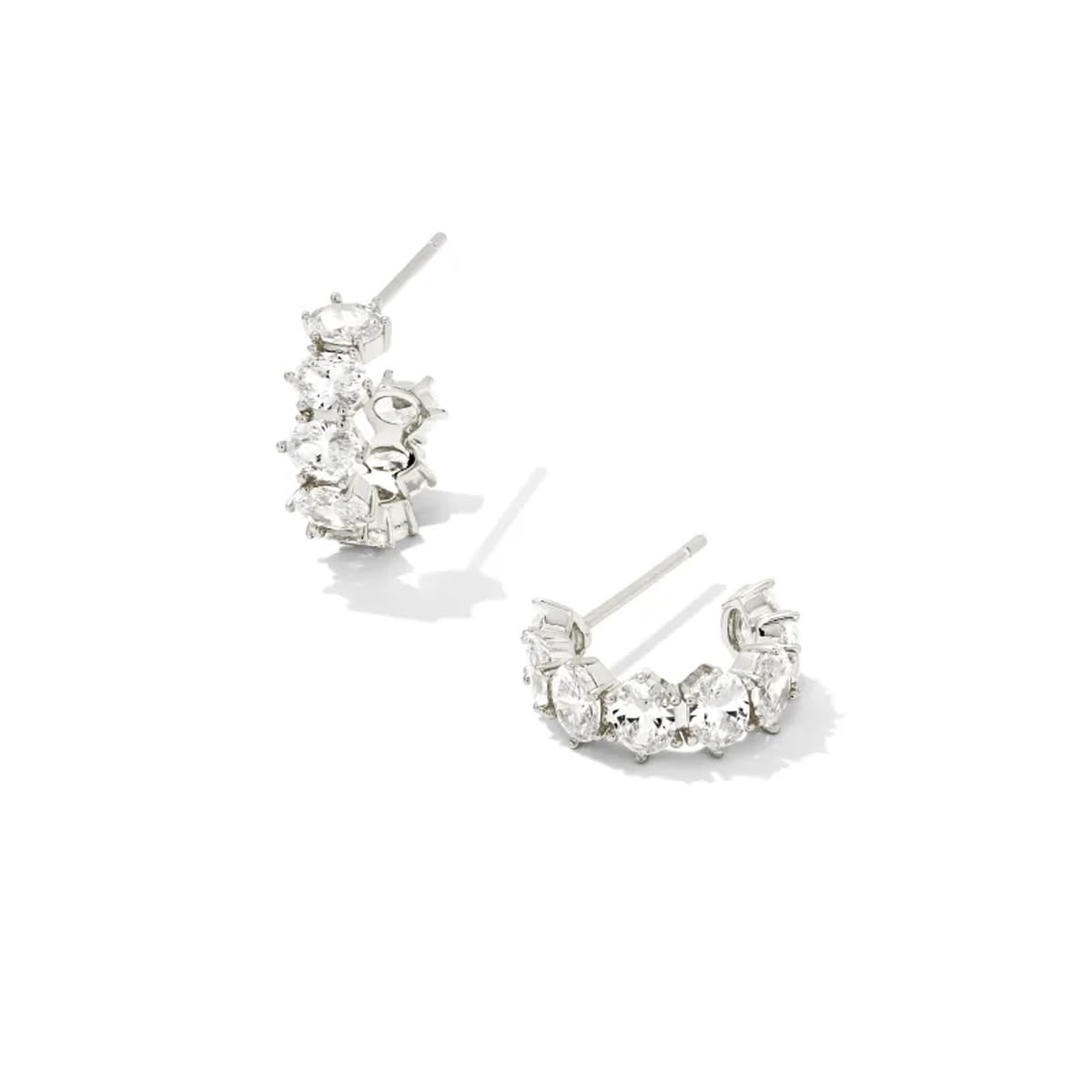 Kendra Scott Cailin Crystal Huggie Earrings Fashion Jewelry For Women
