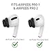 Delidigi for 6 Pairs AirPods Pro 2nd/1st Generation Replacement Ear Tips,Noise Reduction Silicone Earbuds Earplug Accessories Built-in Dust Guard Screen&Fit in The Charging Case S/M/L Size