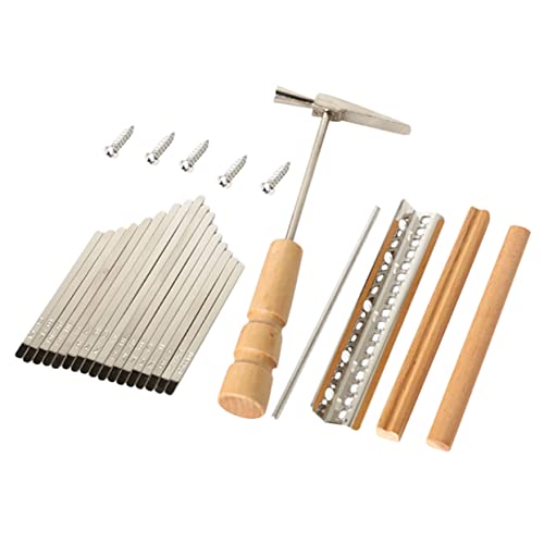 Levemolo Kalimba Saddle Key Set Thumb Piano Key Kit Metal Instrument Accessories