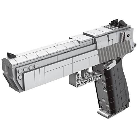 Caliber Gourmet Mechanical Model Kit - Automatic Toy Handgun, 528 pcs 3D Building Blocks, DIY Simulation Weapon Toy for 12+ Years and Adults Cover