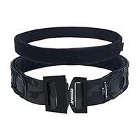 IDOGEAR Cintura Da Combattimento Tattica Da 2 Pollici Fibbia A Sgancio Rapido MOLLE Caccia Sport Cintura Da Uomo Durevole Wargame All'aperto 3414 - Foto 8