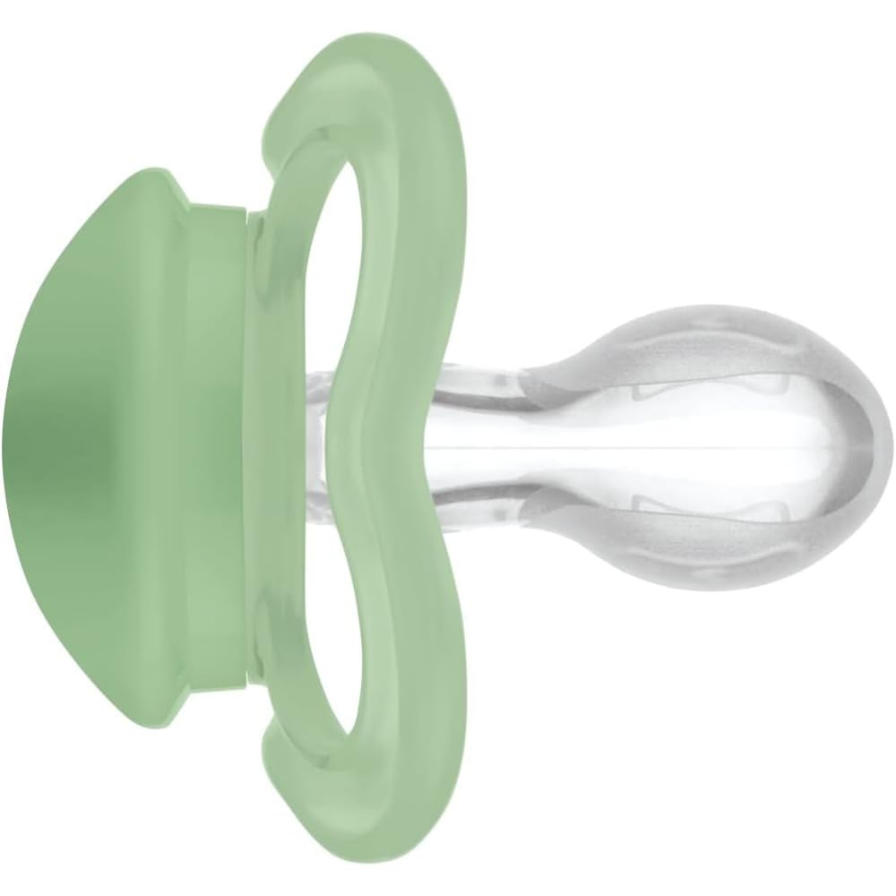 MAM Air Ciuccio in Set da 2, in Silicone Skinsoft con Custodia Porta Succhietto, 6-16 Mesi, Rosa