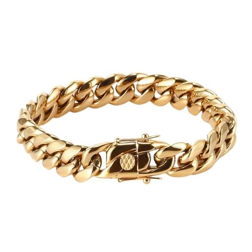 18K Gold Miami Cuban Bracelet for All