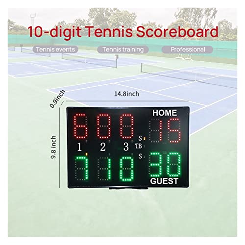 Marcador electrónico digital para tenis 37.5cm miniatura 4