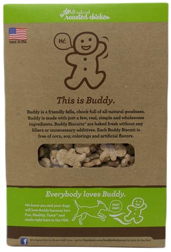 Buddy Biscuits Teeny Treats Crunchy Dog Cookies 3 Flavor Variety – (1) Each: Bacon & Cheese, Roasted Chicken, Peanut Butter (8 Ounces) – Plus Rope Toy and Fun Animal Facts Booklet Bundle Buddy Biscuits Teeny Treats Crunchy Dog Cookies 3 Flavor Variety – (1) Each: Bacon & Cheese, Roasted Chicken, Peanut Butter (8 Ounces) – Plus Rope Toy and Fun Animal Facts Booklet Bundle