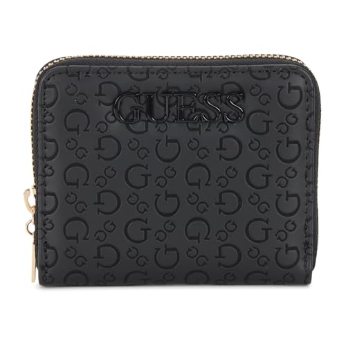GUESS Factory Bowie Debossed Zip-Around Wallet