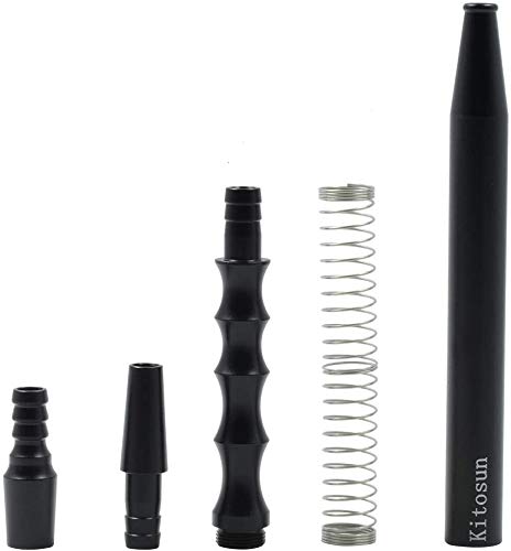 Shisha-Schlauch Überlegener 100% waschbarer Silikon-Shisha-Schlauch mit abnehmbarem Aluminiumgriff Gefrorene Eisstangen… – Bild 4