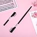 2pcs Small Eyelash Comb Eyebrow Comb with Metal Teeth Grooming Eye Lash Separator Eyelash Separator Tool Eyes Makeup Tool Metal Eye lash Brush for Women
