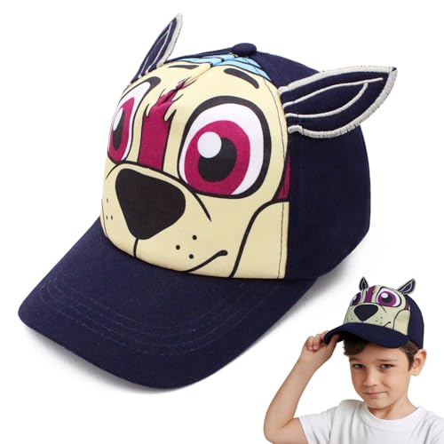 Image of VRITRAZ Kids Multicolor Baseball Cap for Boys & Girls | Adjustable Kids Cap, Casual & Outdoor Wear (4-12 Years)