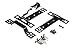 Craftsman Gate Kit N109-316 with Gate Latch, Gate Hinges, and Gate Pull By National Hardware, Black