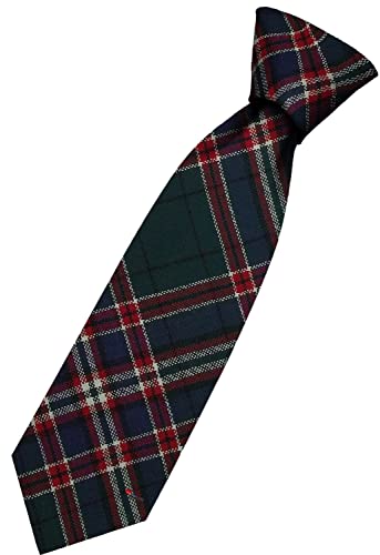 Cravate en Laine Anti-Pli MacFarlane Écosse Noeud Parfait Homme