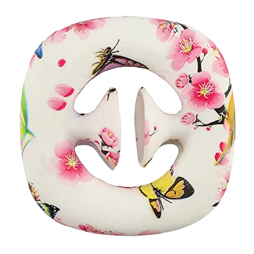 2 Pack Snapper Sensory Fidgets Toy Graffiti Finger Grab and Snap Hand Toy Party Popper Noise Maker Toy Stress Relief Squeeze Snapperz Toy for Kid and Adult Silicone Pop Fidget Toy Cheap (#3, 1PC)