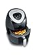 SEVERIN Heißluftfritteuse mit 6 Automatikprogrammen, Airfryer zum Frittieren ohne Fett, innovative Heißluft-Technologie für gesundes Frittieren, Schwarz/Edelstahl, FR 2430