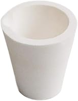 OTOOLWORLD 200g Ceramic Melting Crucible Cup for Gold Silver Copper - Furnace Casting Refining Tool