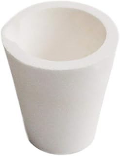 OTOOLWORLD 200g Ceramic Melting Crucible Cup for Gold Silver Copper - Furnace Casting Refining Tool