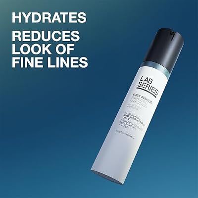 Lab Series Men's Daily Rescue Energizing Face Lotion - Face Cream Moisturizer - Anti Aging, Hydrating & Moisturizing - Skin Care for Men