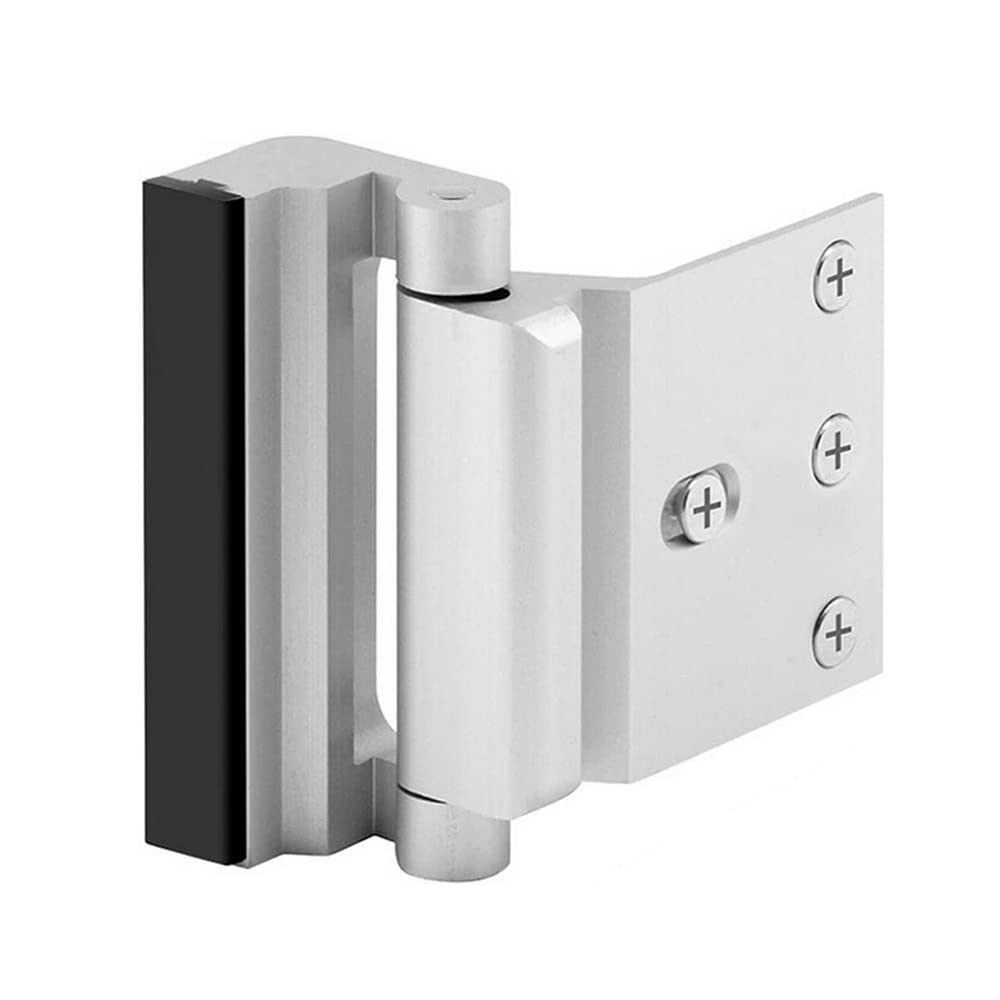 Home Security Door Locks, Easy to Install, Use Childproof Door Reinforcement Locks, Construction Finish Frame Locks for Home Security Inward Swinging Door Latch (SL)