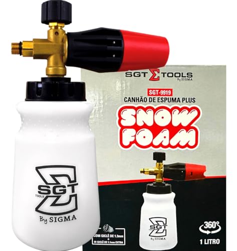 Snow Foam Plus Canhão De Espuma Lavagem Automotiva 1L Sigma Tools