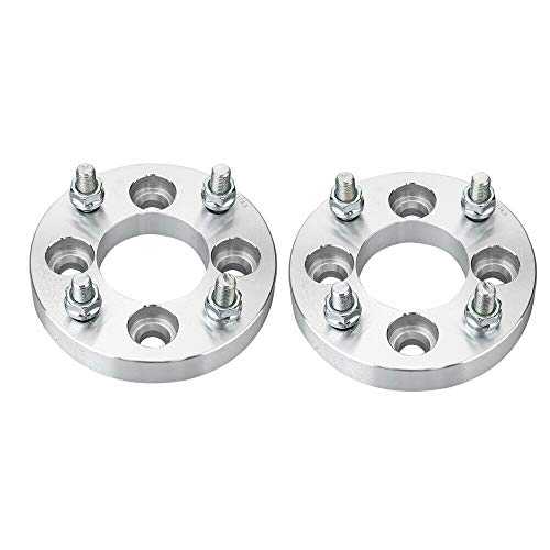 AutoForever 1" 25 mm 4 Lug 4X3.93 to 4x4.5 Wheel Spacers 4x100 to 4x114.3 Wheel Adapters 67.1mm Hub Bore 12x1.5 Studs Compatible with Cooper Civic Neon Accent Colt Integra Rio Fit Mirage Accord Esteem
