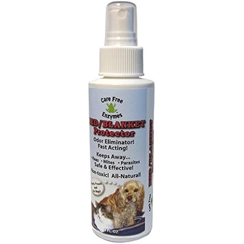 Care Free Enzymes 2152 Bed & Blanket Protector Spray - 4 oz Cover