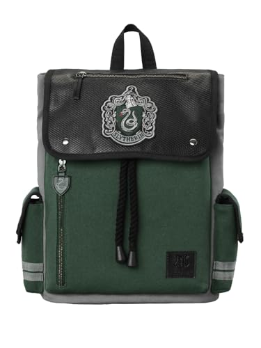 Image of The Souled Store Harry Potter: Hogwarts House Gear Backpacks | Official Wizarding World Merchandise | Premium Water-Resistant Laptop Bag | Durable Urban Travel Rucksack for Men & Women