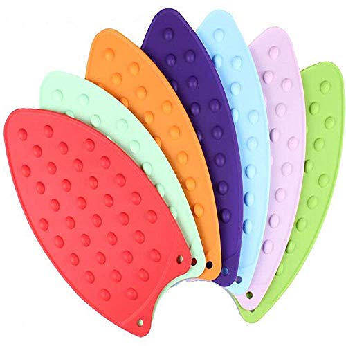 WENGTY Iron Protective Insulated Ironing Mesh Pad for Clothes Delicate Garment Cloth Guard Home Press Mat Heat Resistant Reusable & Washable (Multi Color)