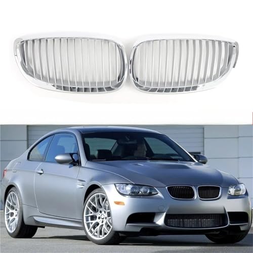 Rejilla frontal cromada para BMW Serie 3 E92 E93; dale un toque deportivo y exclusivo a tu coche 4
