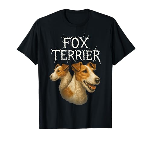 Cane Fox Terrier Fox Terrier Maglietta