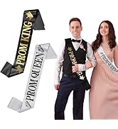 OFFSCH 2pièces Écharpes Prom King Et Prom Queen Pour Graduation