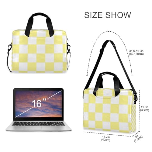 Bolso para portátil bandolera con asa y correa 15.6 pulg miniatura 5