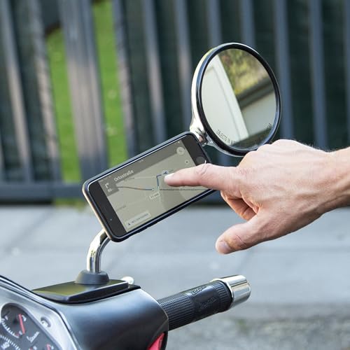 SP CONNECT Mirror Mount SPC+ fixation téléphone pour trajets moto urbains - 6