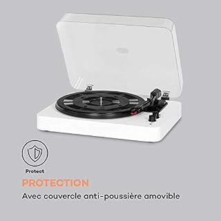 AUNA TT-Play SE - Platine, Haut-parleurs stéréo : 20 Wmax, Bluetooth, 33/45/78 TR/Min, entraînement par Courroie, Micro… – Image 5