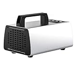 ZJHTGenerador de ozono generador de ozono comercial máquina de ozono de fuerza industrial purificador de aire O3 generador de iones de aire para el hogar desodorante desodorante (plata, 6000 mg)