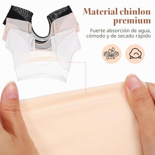 Chalecos transpirables y lavables con almohadillas para el sudor 4