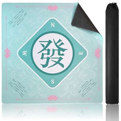 Topwon Mah Jong Mat for Game Table 3mm Mah Jong...