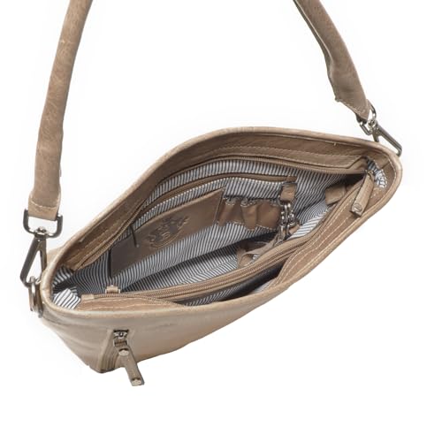 Sac à main mixte Berba Lucca maroquinerie en cuir véritable