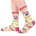 nhnsbdfc Axolotls Socks Funny Gifts White Elephant Gifts for Adults Novelty Axolotl Gift for Women Girls Kids Gag Sock