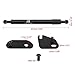 X AUTOHAUX Car Tailgate Lift Support Rear Gate Gas Struts Spring Black Set for Ford F-150 2015-2020