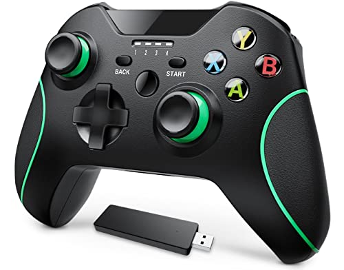 EFFUN Controller for Xbox One Controller Wireless for Xbox Series X Controller for Xbox Series S Controller for PS3 Controller Wireless for PC Controller Wireless Black Green