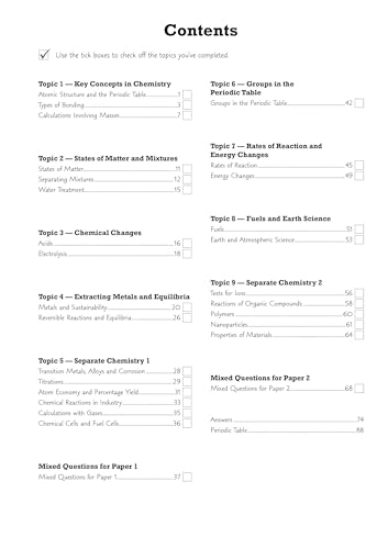 New GCSE Chemistry Edexcel Grade 8-9 Targeted Exam Practice Workbook (includes Answers) (CGP GCSE Chemistry 9-1 Revision) - Image 3