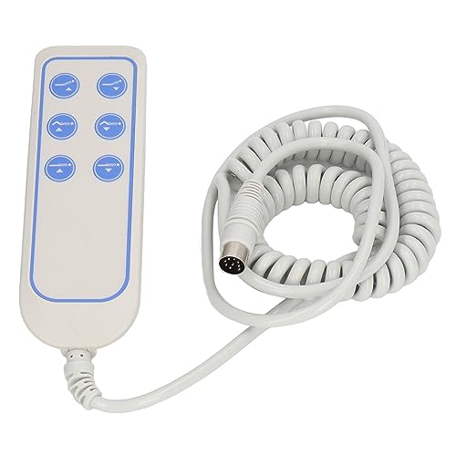 Garosa Recliner Controller, Lifting Bed Remote Control IP66 Electric Lift Chair Hand Controller with 8Pin Plug Extension Cord for Lifting Chair