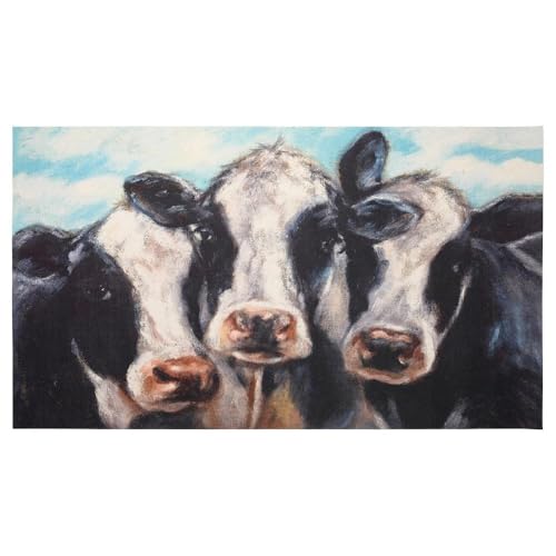 Primitives-by-Kathy-Three-Cows-Decorative-Doormat Primitives by Kathy Three Cows Decorative Doormat