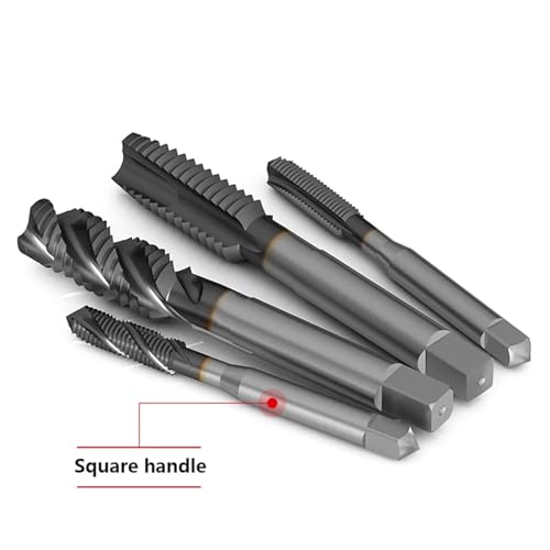 Outils CNC M2-M12 taraud à spirale au cobalt de haute précision