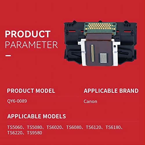 Image of QY6-0089 Color Printhead Replacement for TS5060 /TS5080 /TS6020 /TS6080 /TS6120 /TS6180 /TS6220 /TS9580 Color Printer Print Head